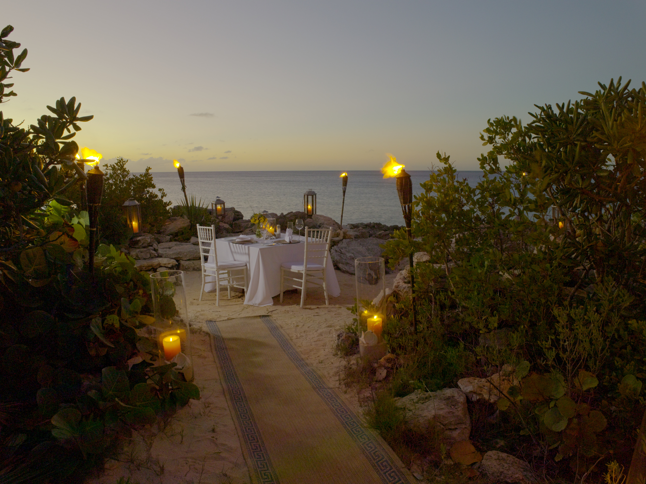 Dining at the Ocean Club